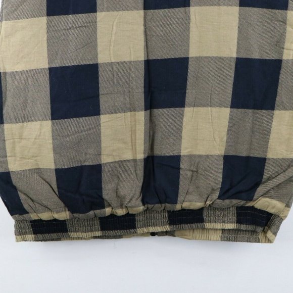 Vintage Multicolor Flannel Puffer Vest Jacket - Picture 2 of 7